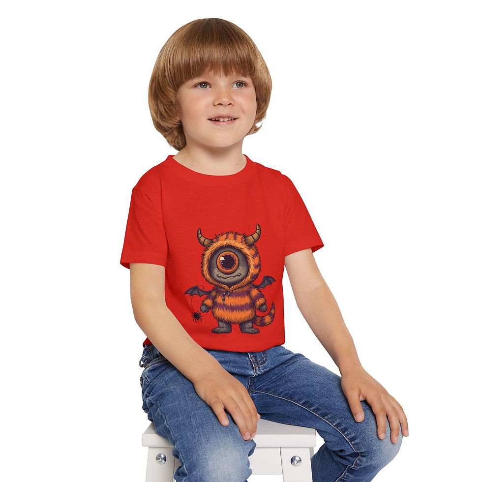 Thumbnail: Monster Toddler T-Shirt, Halloween Shirt