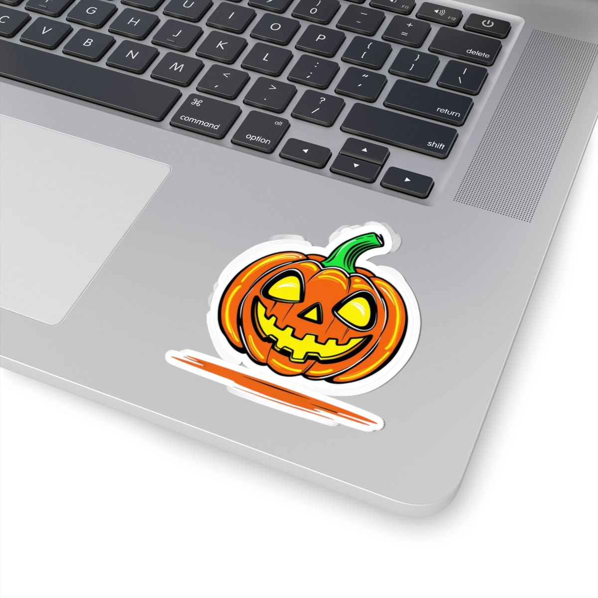 Halloween Retro Pumpkin Kiss-Cut Stickers 
