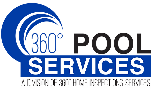 360 Pool Services logo, a division of 360 Home Inspections Services, LLC
