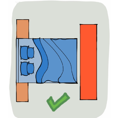 The RUG under the Bed- A guide on how to place a rug under your bed.