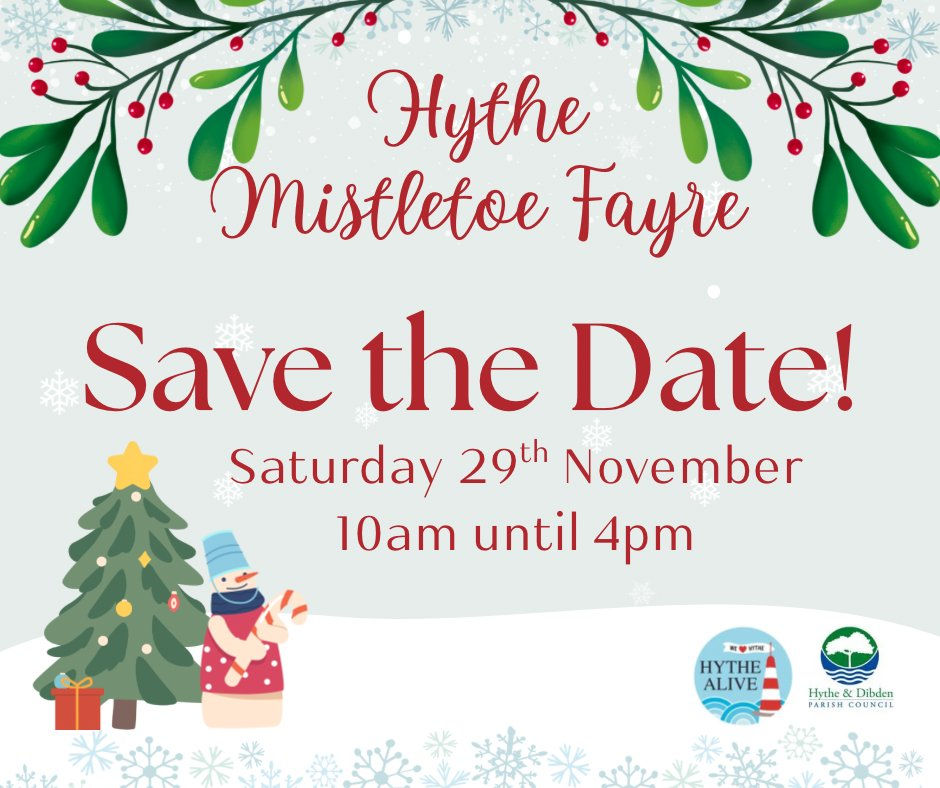🎄 The Hythe Mistletoe Fayre Returns for a Day of Festive Fun!