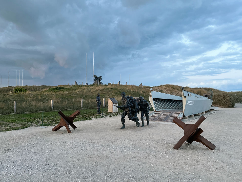 Higgins Boat Monument. Copyright NormandyBunkers