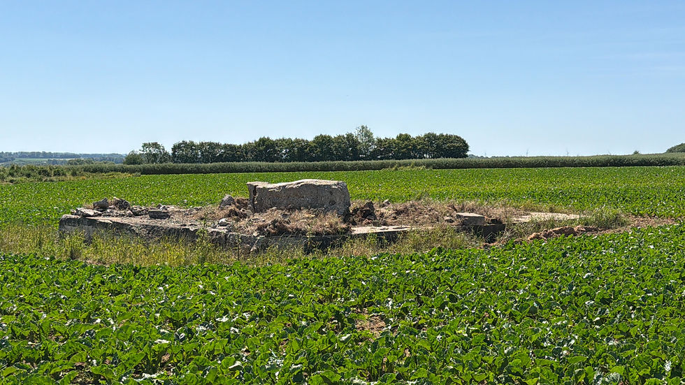 Die015 Dieppe Saint-Aubin Airfield. Copyright NormandyBunkers
