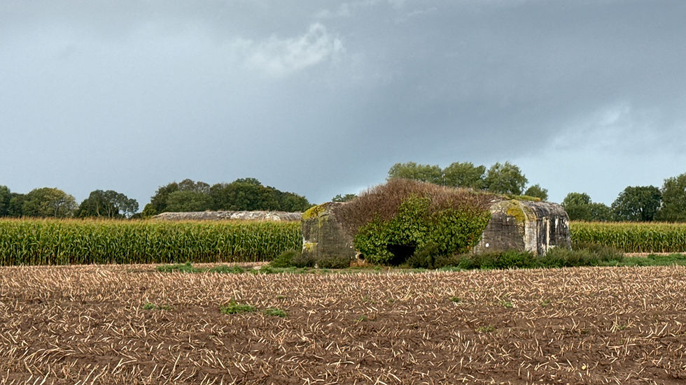 R669 casemate at Tre011 Le Treport. Copyright NormandyBunkers