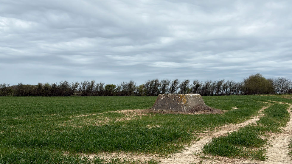 Stp74a La Percee V229 base for Wurzburg Riese radar. Copyright NormandyBunkers