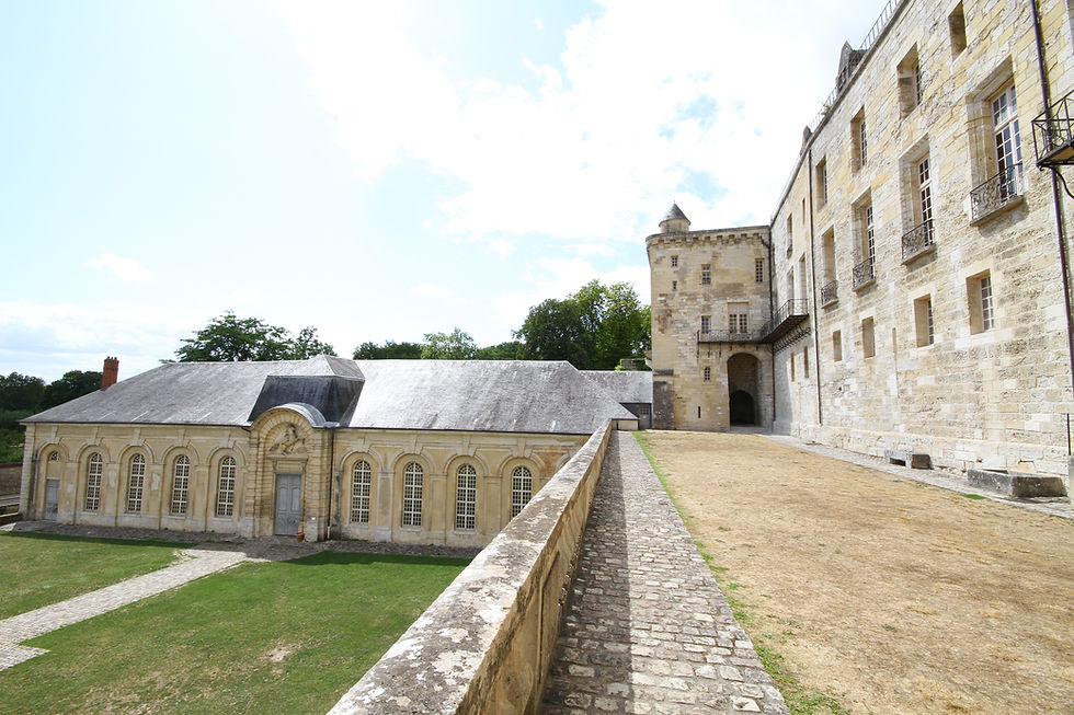 La Roche Guyon. Copyright NormandyBunkers