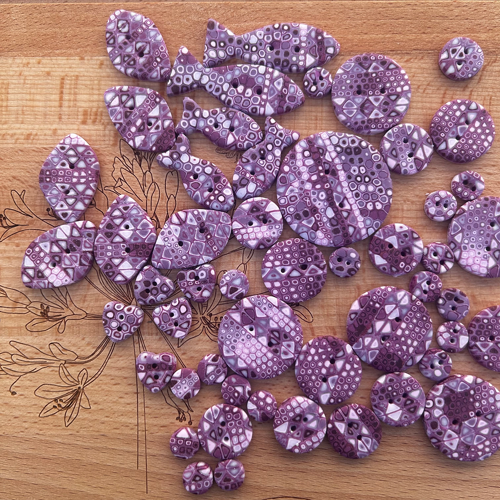 Thumbnail: Mulberry - Round Button