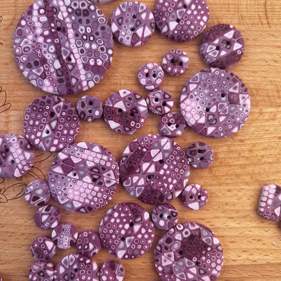 Thumbnail: Mulberry - Round Button