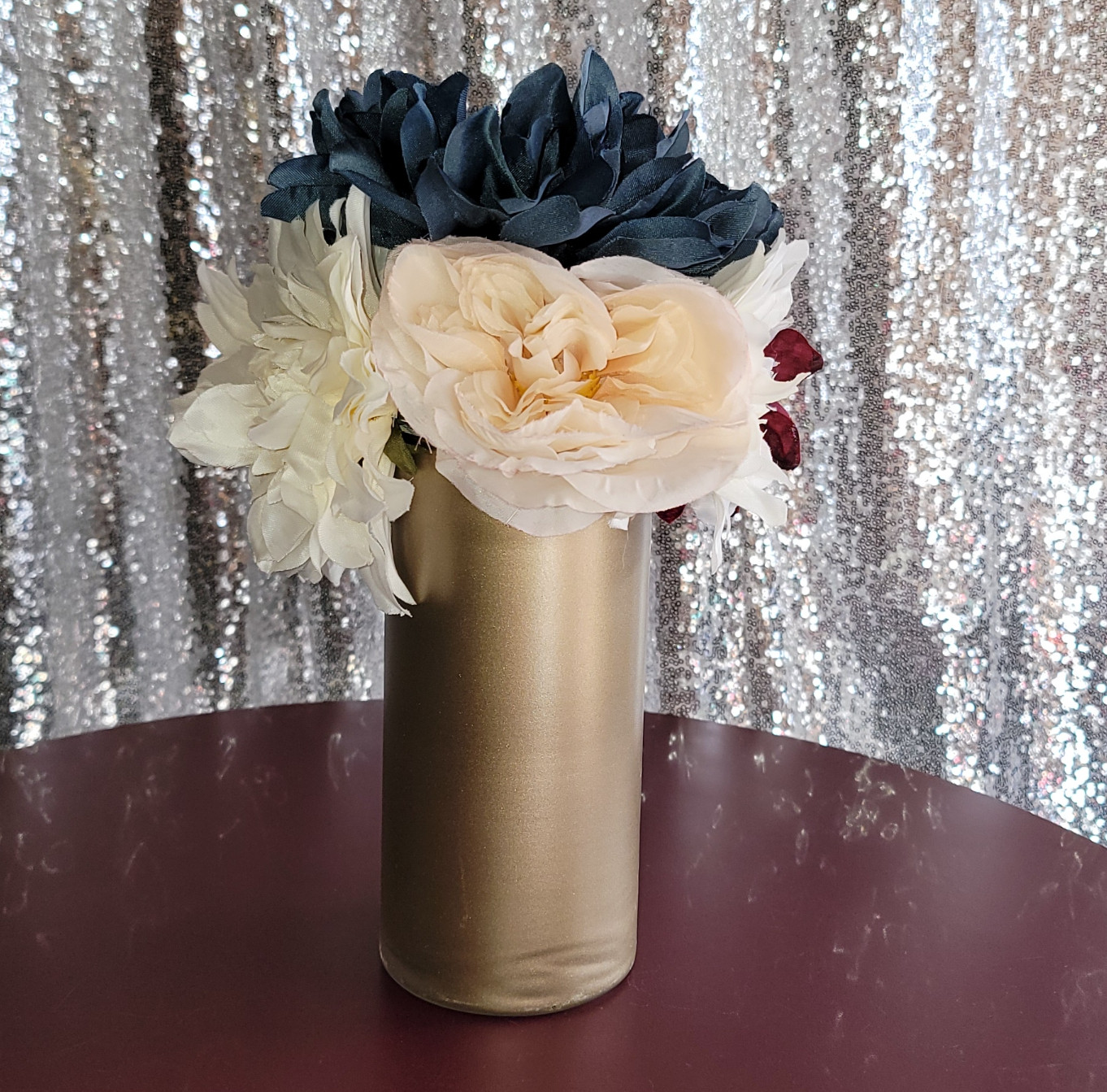 Gold Painted Vases
