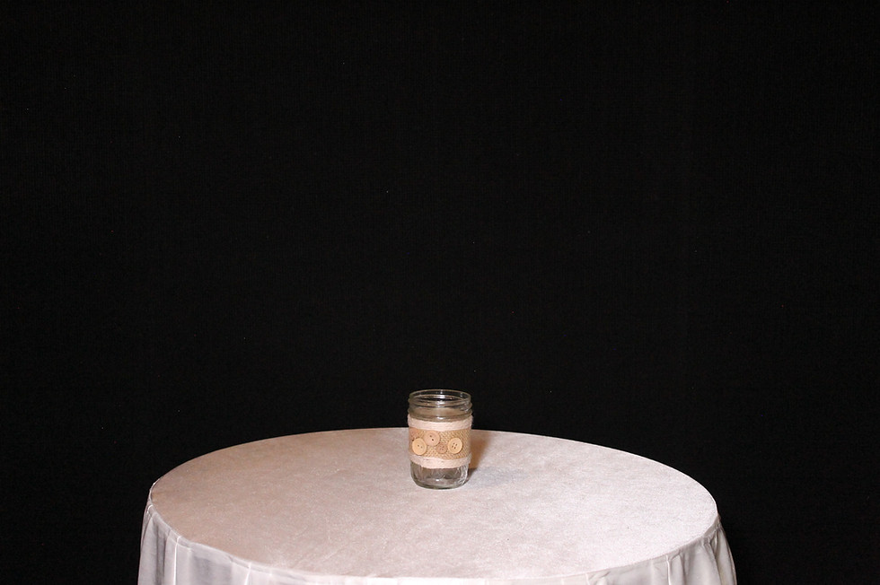 Thumbnail: Burlap Mason Jar (mini)