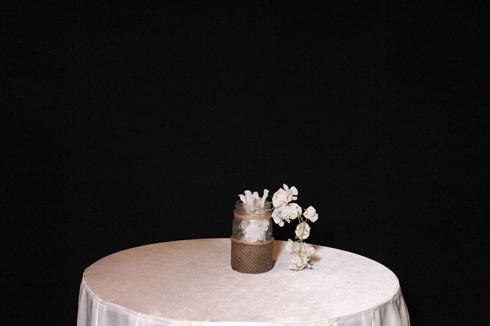 Thumbnail: Burlap Mason Jar (mini)