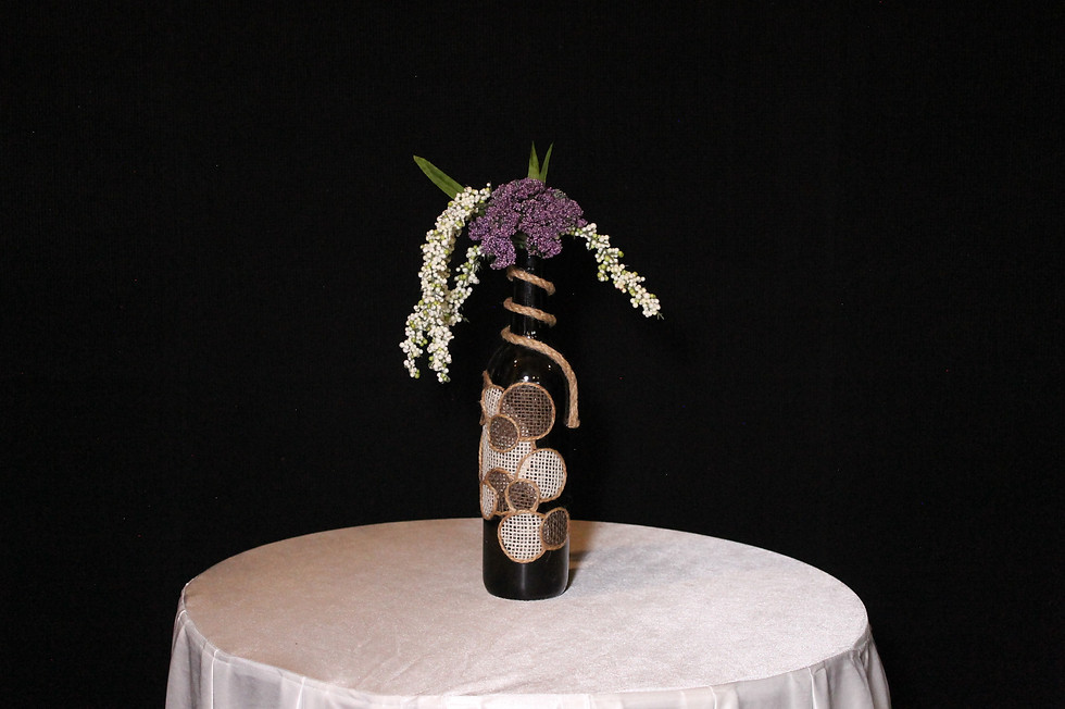 Thumbnail: Wine & Spirit Bottle Centerpiece