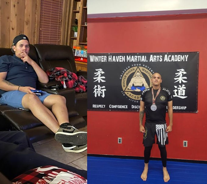 Weight loss program, confidence built by jiujitsu winter haven