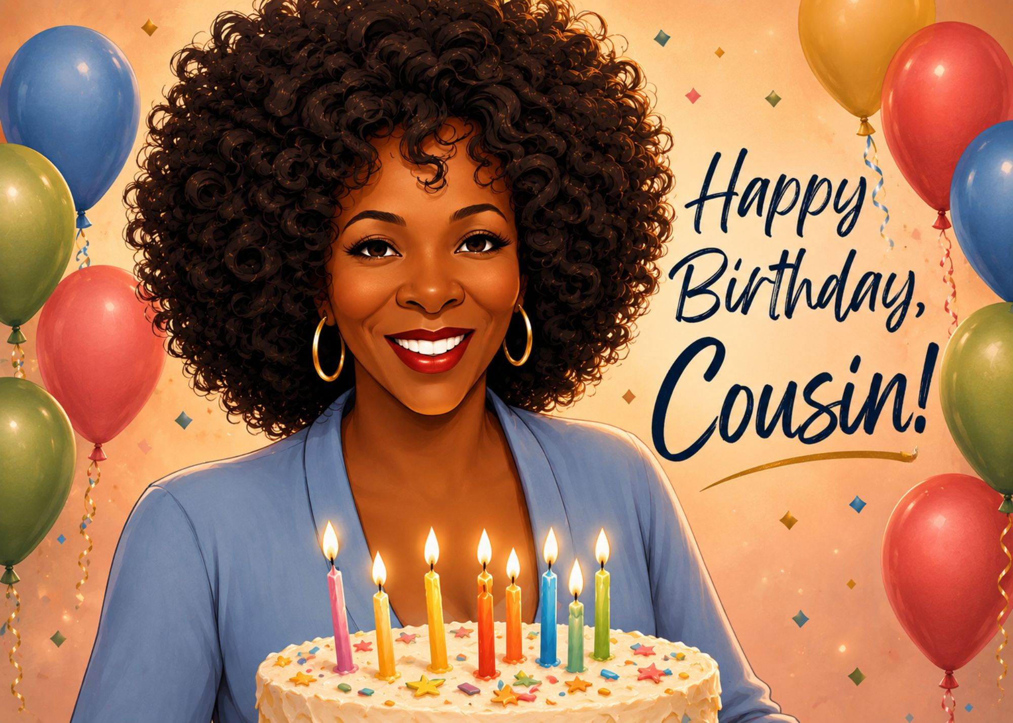 HB Cousin-Older Woman