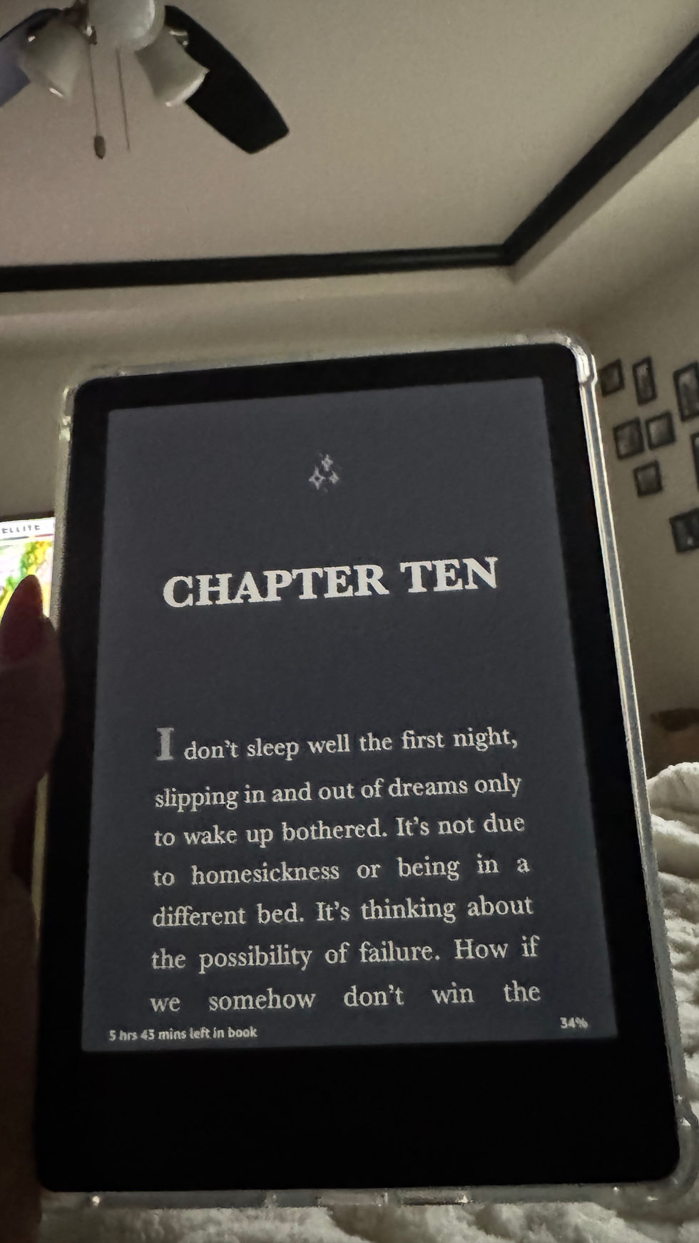 Night time kindle reads