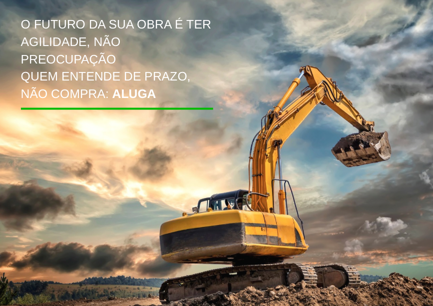 O futuro da sua obra é ter agilidade não preocupação quem entende de prazo, não compra alu