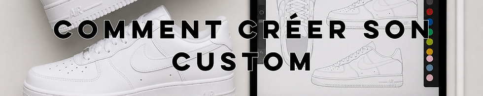 Nike AF1 basket personnalisée