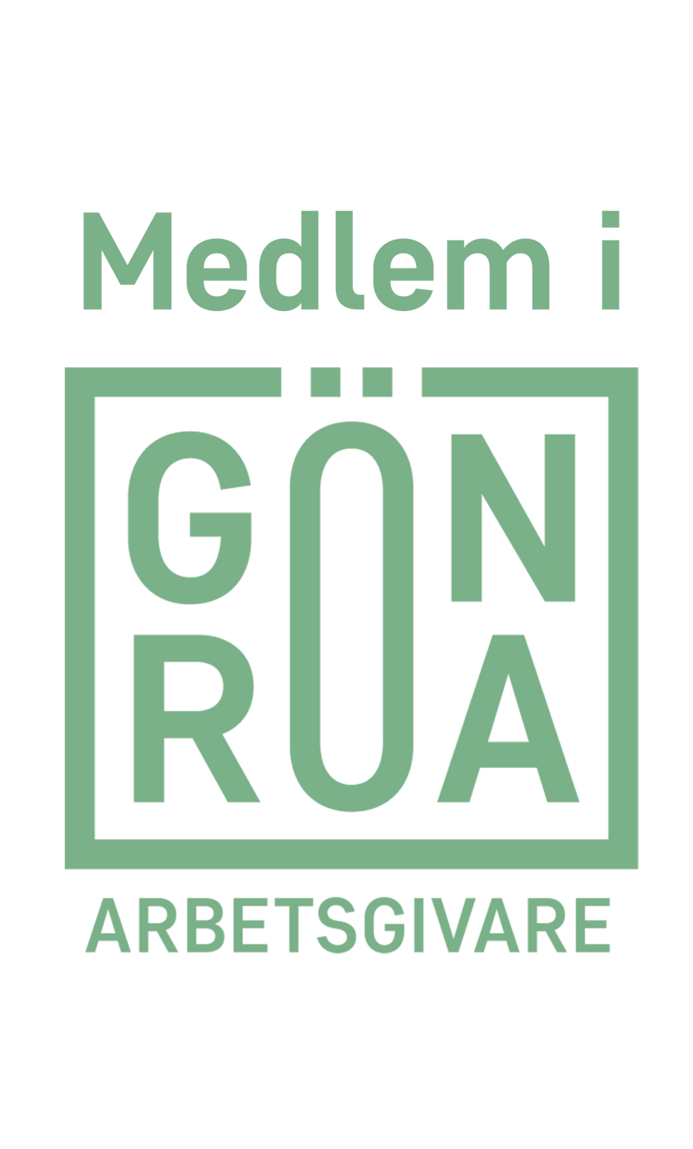 Medlem i Gröna Arbetsgivare logo