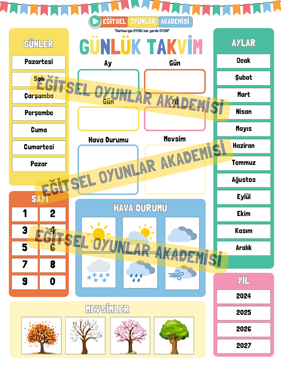 Güne Başlangıç Renkli Görsel