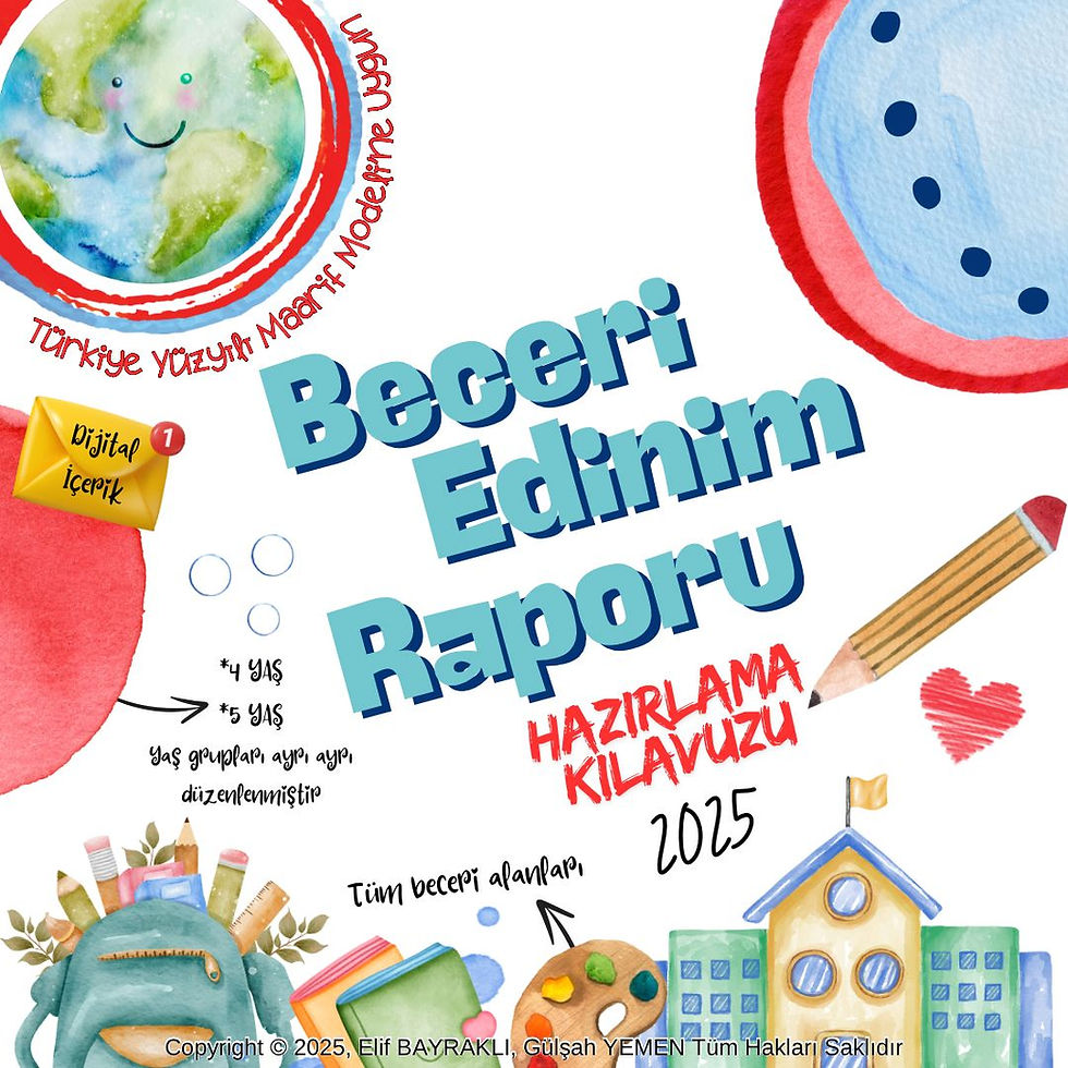 BECERİ EDİNİM RAPORU Hazırlama Kılavuzu 2025