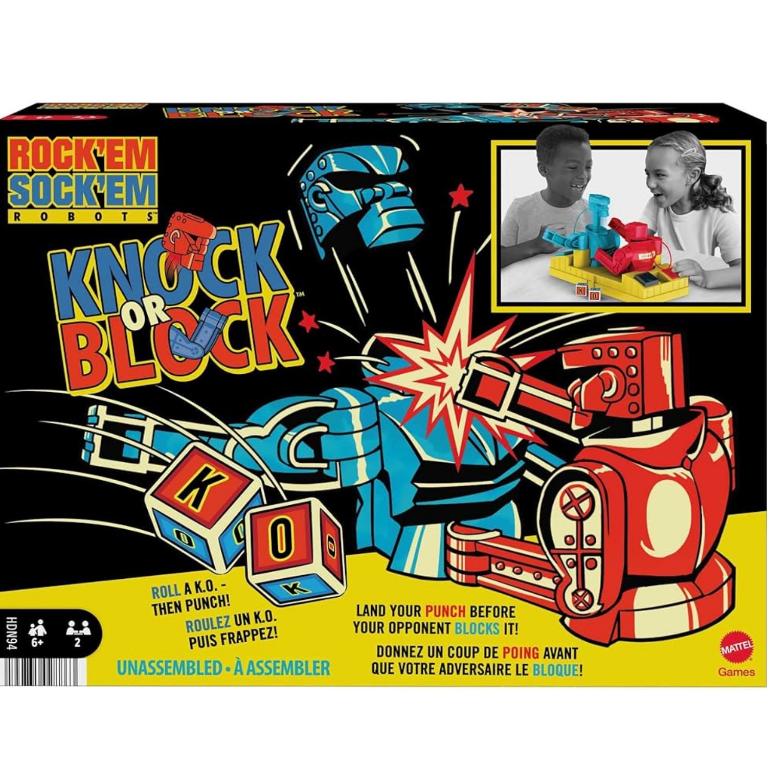 Rock'em Sock'em Robots Kutu Oyunu