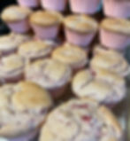 Strawberry and Cream Muffin - 1 dozen