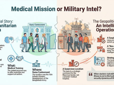 THE TROJAN HORSE IN LAB COATS: Is the US Scanning Bangladesh’s Border Secrets Under the Guise of ‘Autism Experts’?