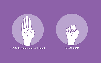 hand signal for help