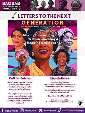 Call for Voices: A Letter to the Next Generation!