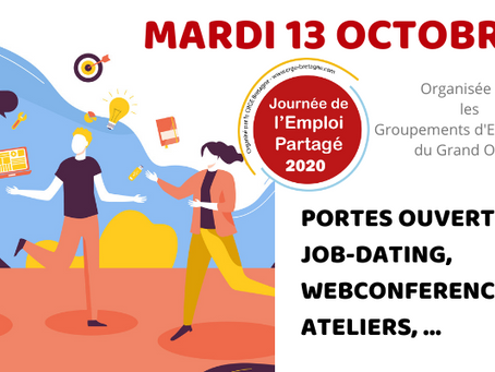 Journée de l'Emploi Partagé 2020 : demandez le programme !