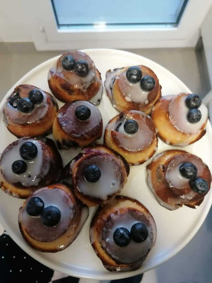 Bolinhos de Limão e Mirtilo livro Sweet
