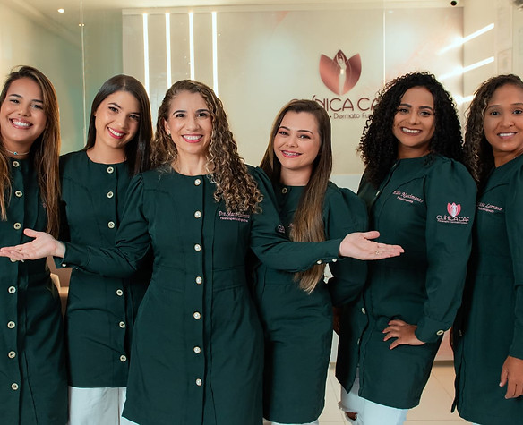 Profissionais da Clínica Caf