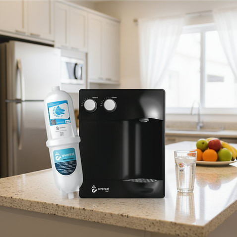 Refil e Purificador preto