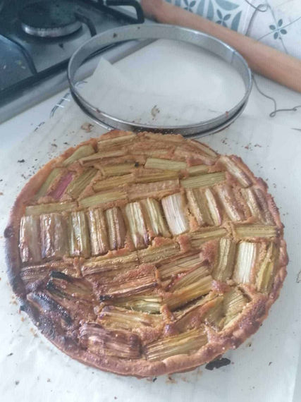 receitas ruibarbo