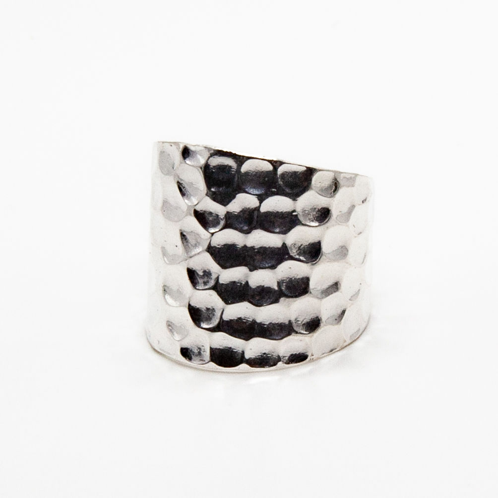 Lee | Bague de créateur ajustable en argent 925