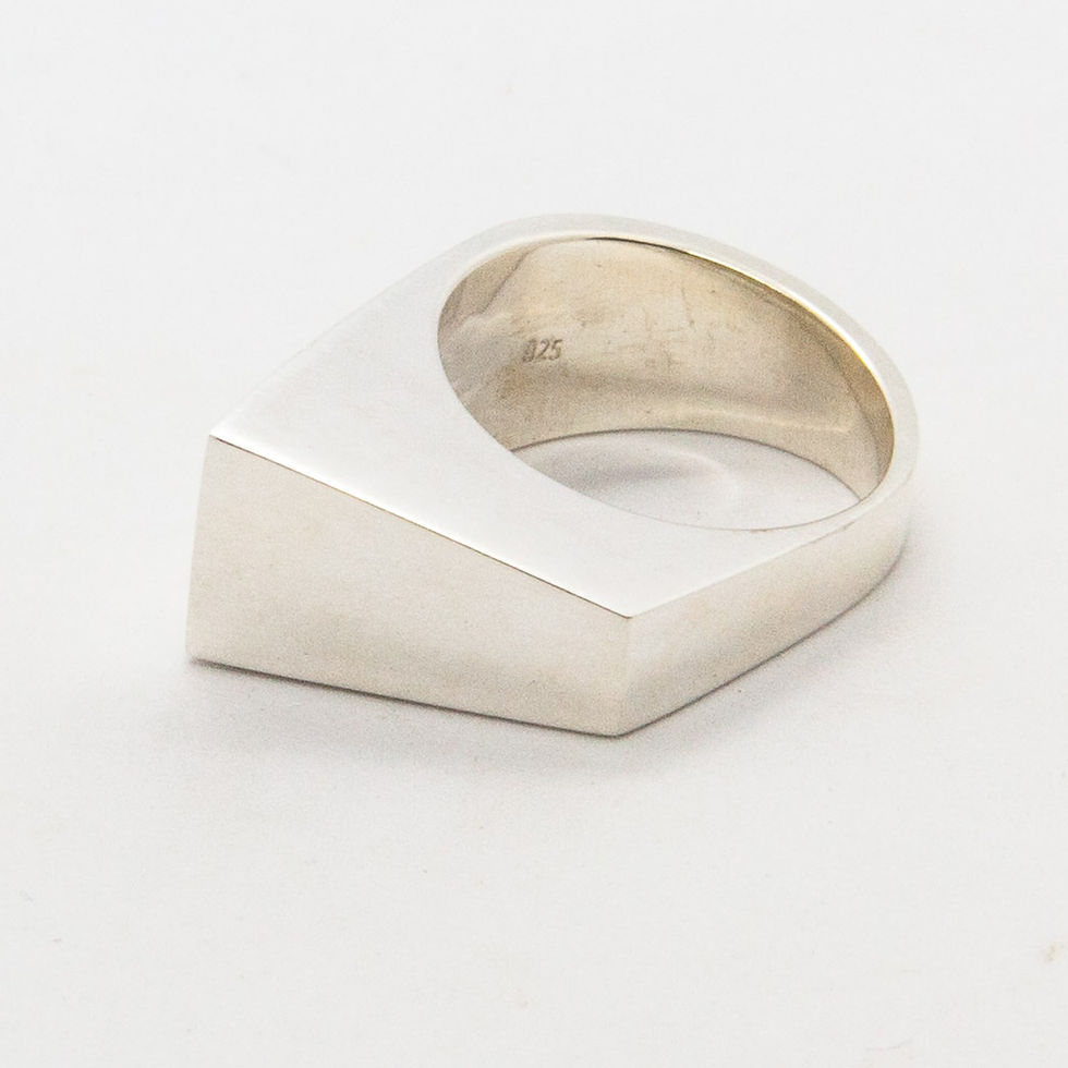 Luis | Bague de créateur en argent 925
