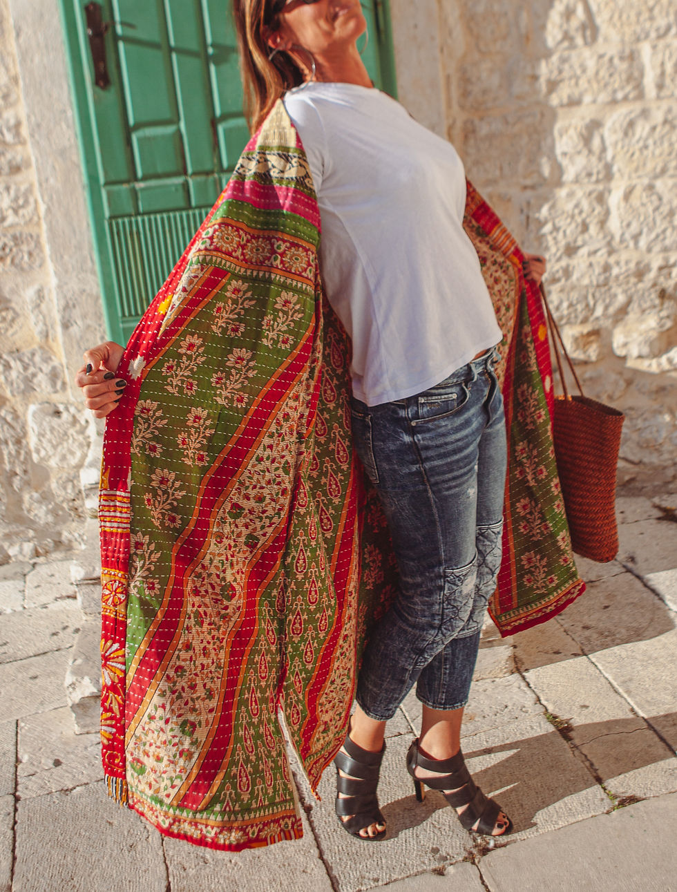 Miniature : Kori | Veste kimono femme en coton vintage No 4