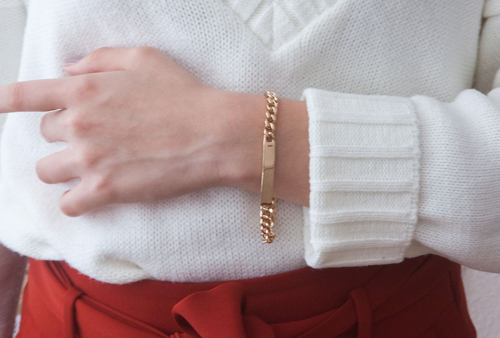 The boho society-gourmette chaine plaqué or-bracelet fantaisie plaqué or