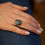 Miniature : Kala | Bague labradorite pierre-semi precieuse naturelle