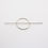 Miniature : Barrette Cercle | Cercle hair clip