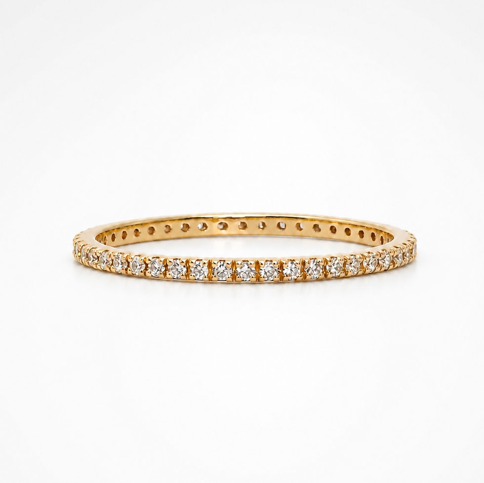 Bague fine diamants en or pour femme – The Boho Society