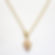 Arrow | Collier bohème de créateur mi-long en plaqué or