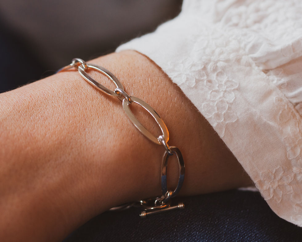 Miniature : Solal | Bracelet maille large en argent 925