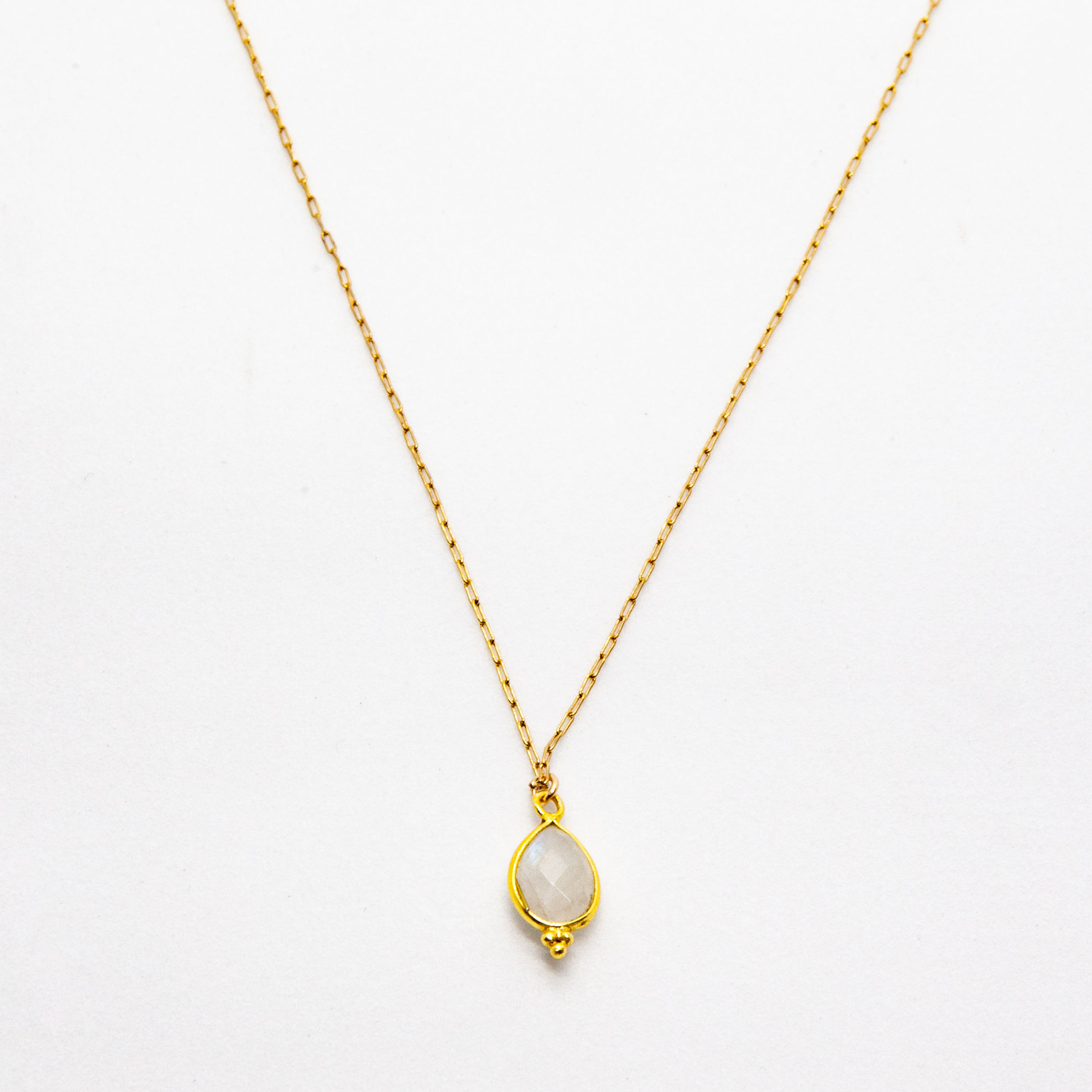 Demi | Collier pierre de lune, pierre naturelle