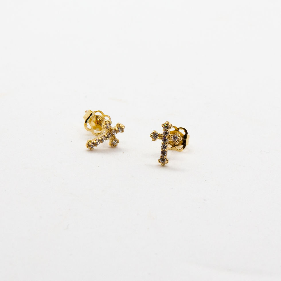 Miniature : Leo | Boucles d'oreilles en or 14 carats