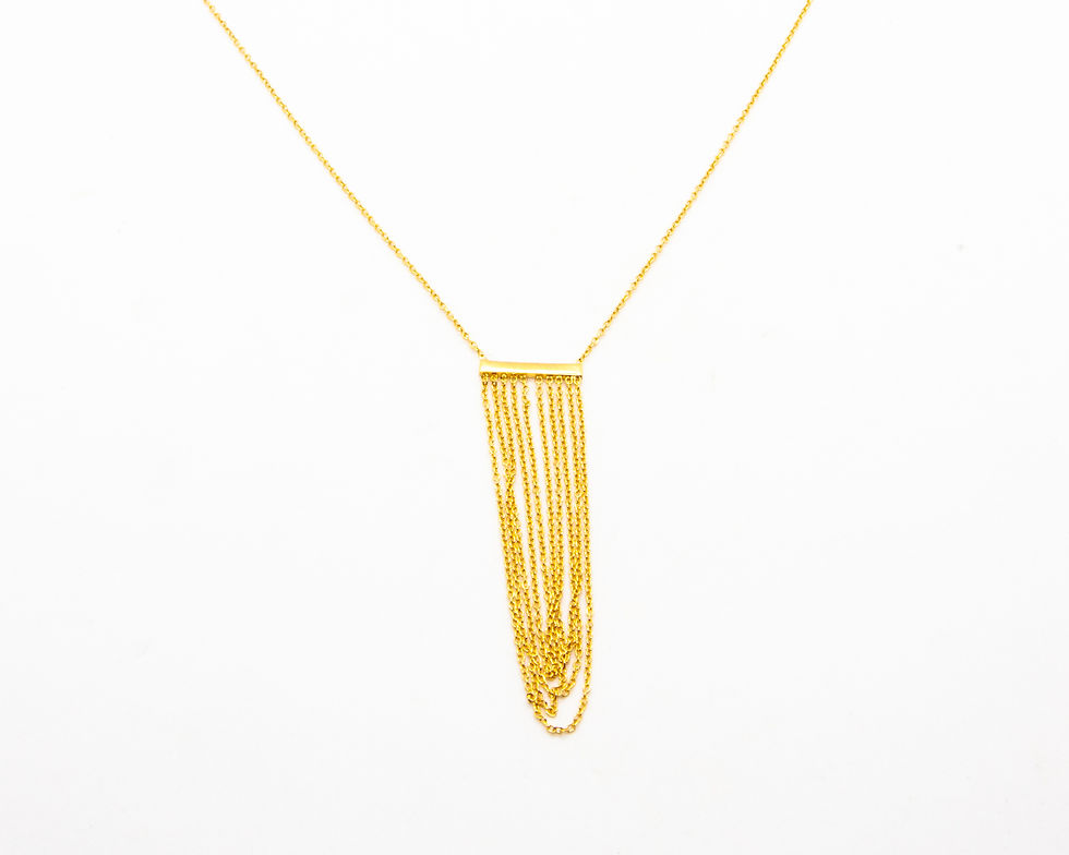 Miniature : collier femme plaque or canyon - bijoux boheme - bijoux createur - the boho society