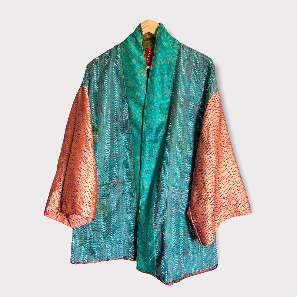 Miniature : Jori | Veste kimono femme en soie No 4