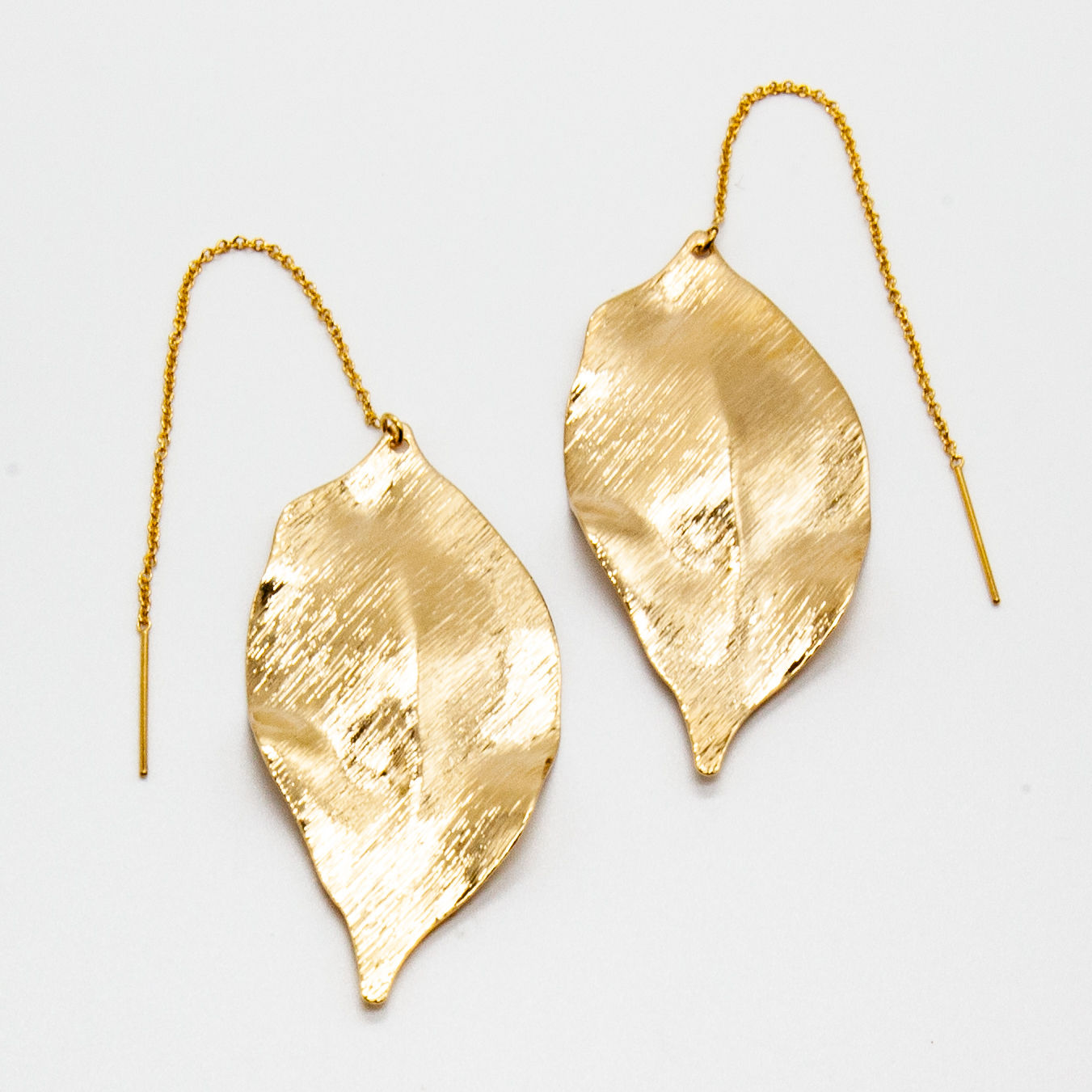 Casta | Boucles d'oreilles pendantes feuilles