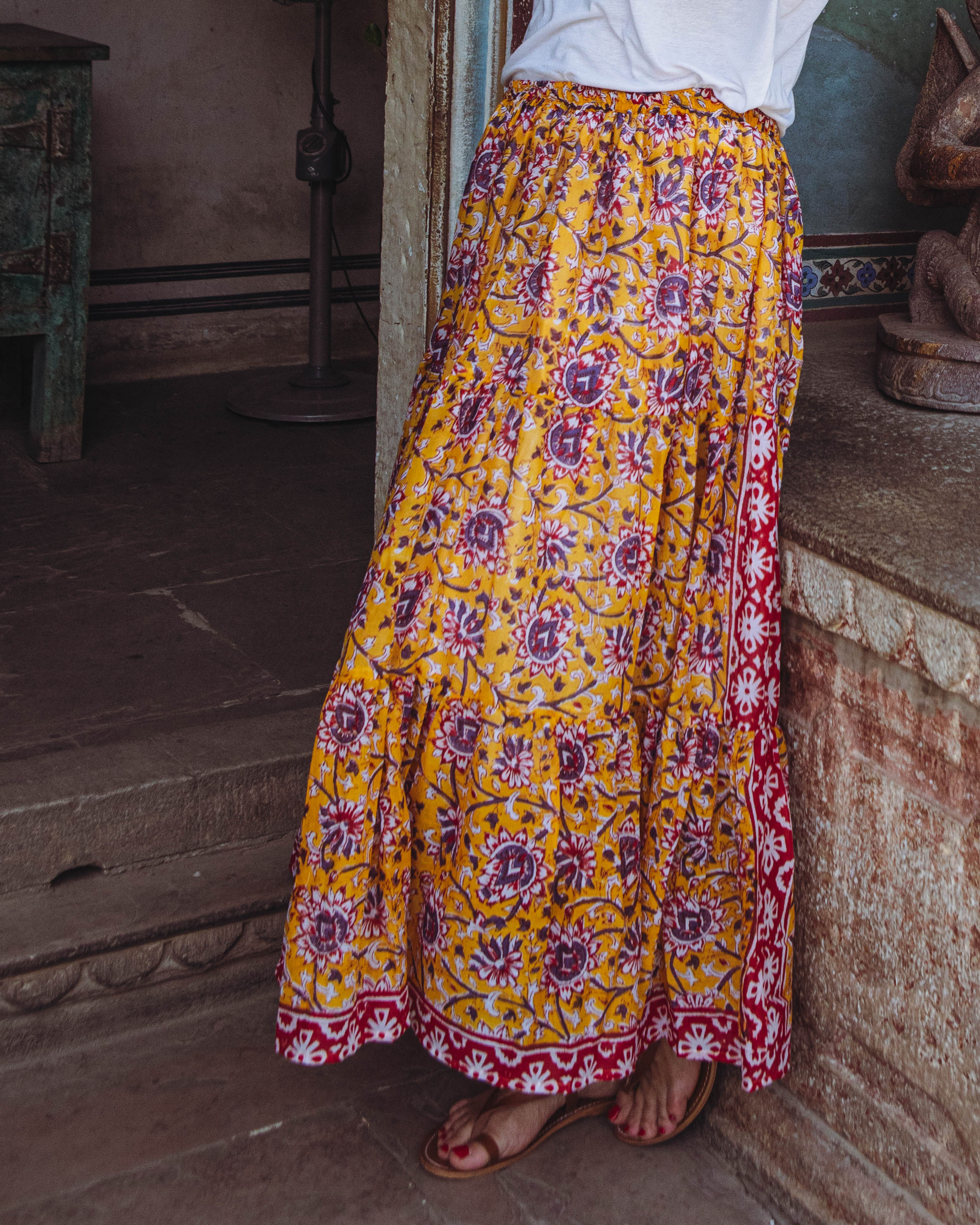 Taj No 5 | Jupe longue bohème chic