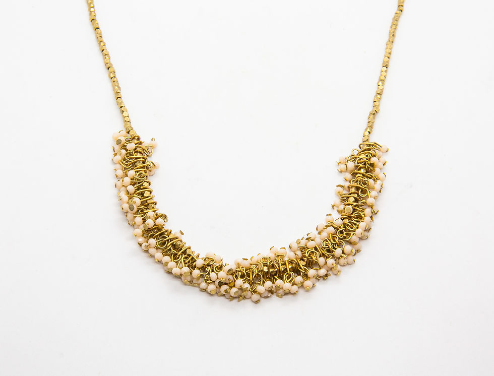 collier sautoir perles boheme chic- collier sautoir créateur - nataraj - the boho society